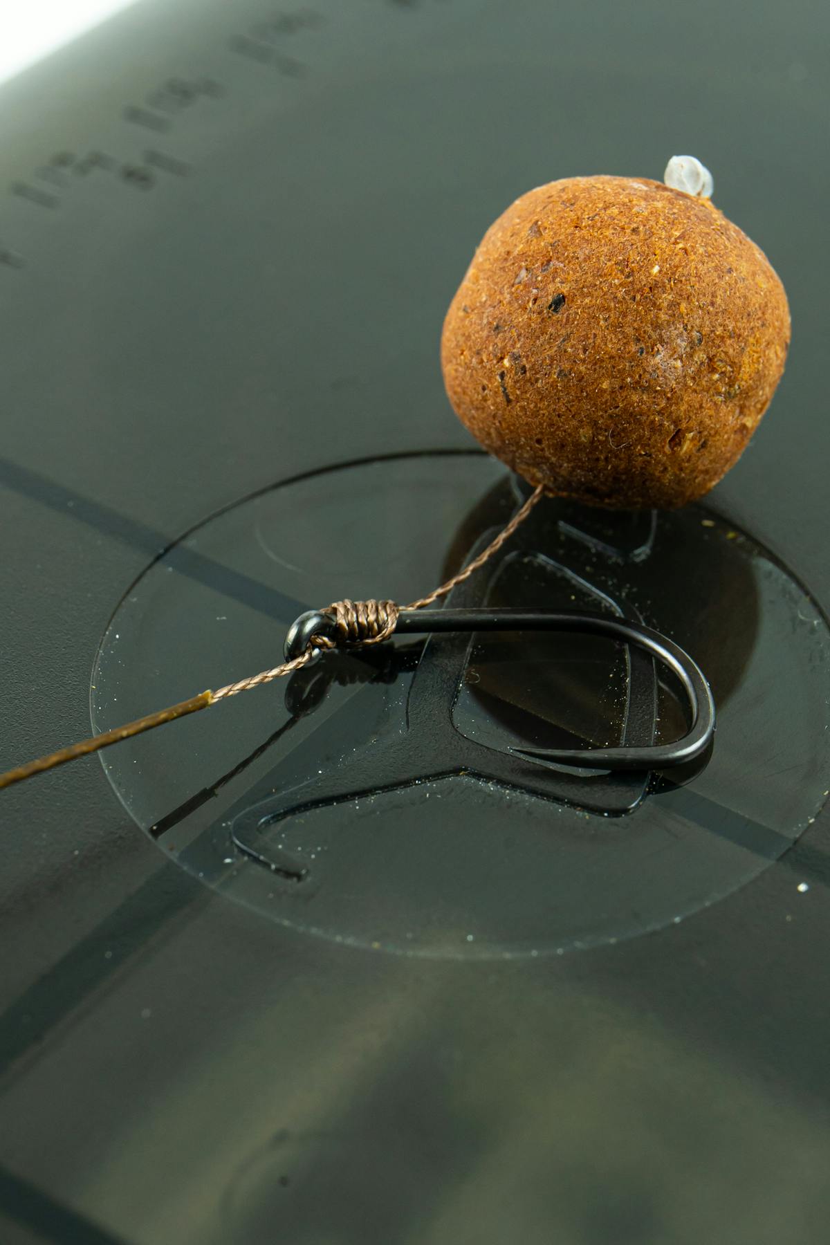 There are lots of factors to consider with your finished rig, including where the bait attaches to the hook shank and whether you're going to be using it as a running rig, inside a solid PVA bag, or on a lead clip