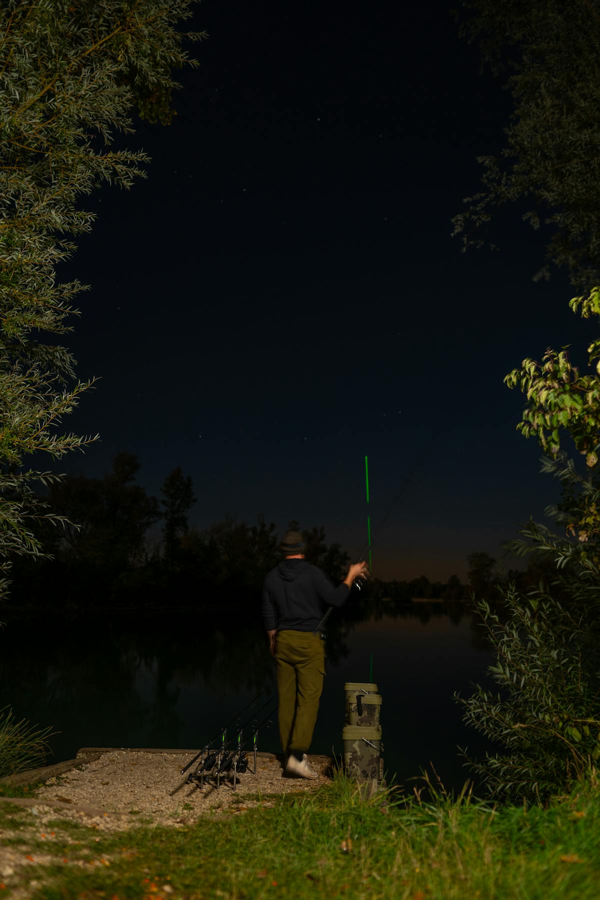 Adding a Bite Light to your spomb or spod makes it so much easier to ensure you are baiting up accurately at night