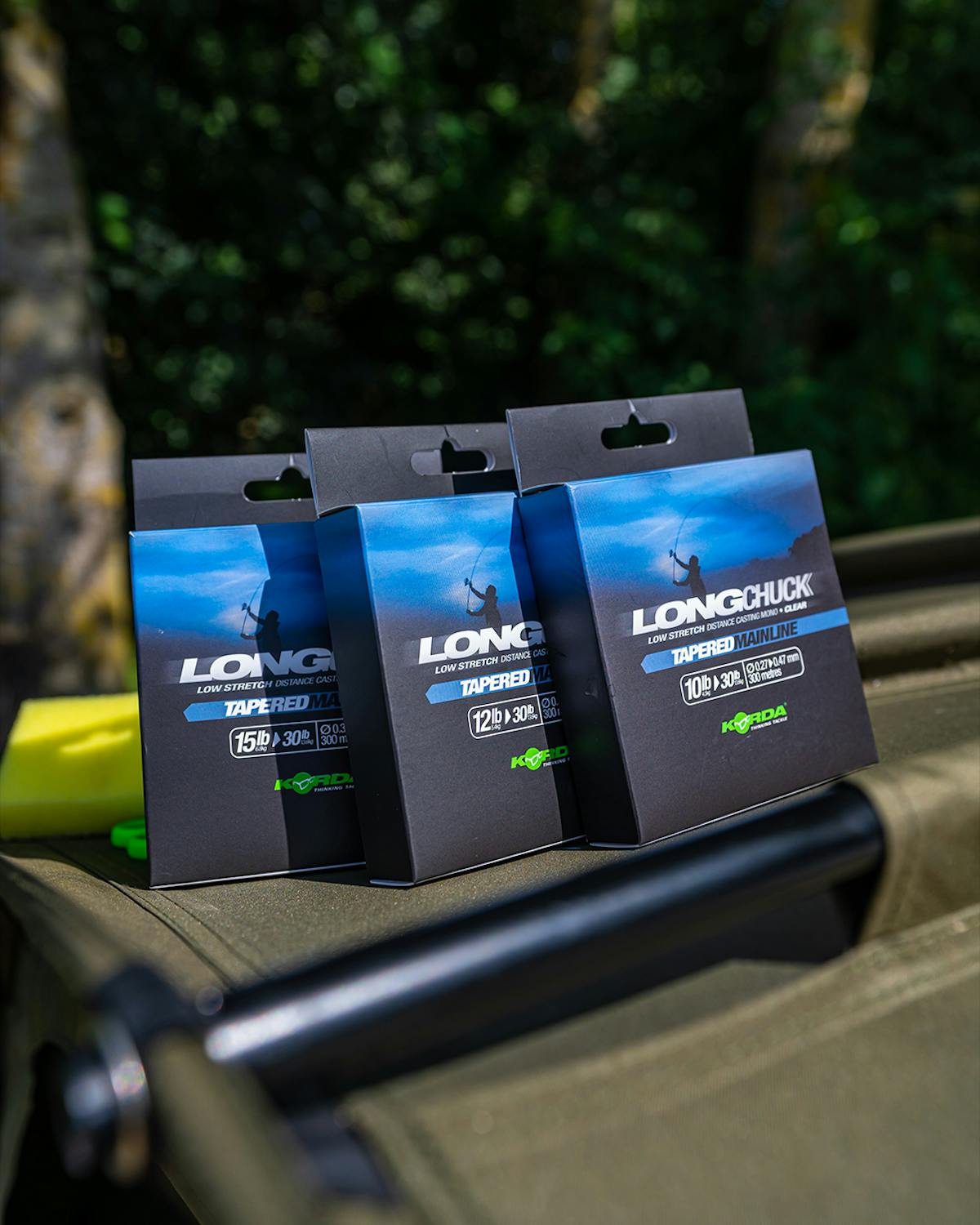 Korda Long Chuck Tapered line is designed to be reversible so you can strip it off and turn it around