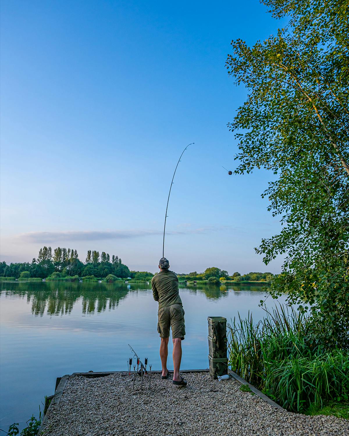 Using the right fishing gear, including the type of line you select, makes casting and hitting your spot accurately far easier