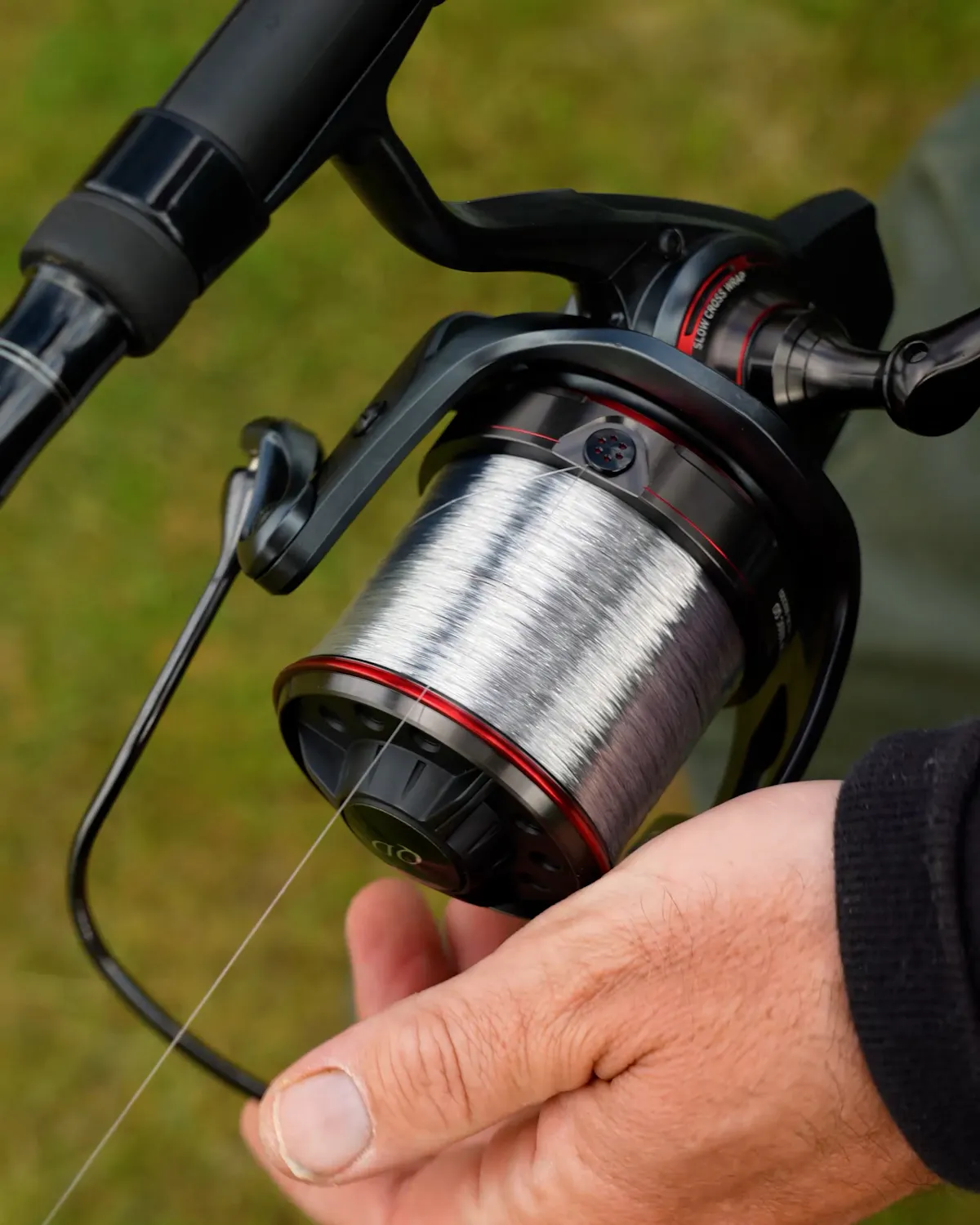 Clipping up your line on your reel spool ensures you can hit the exact same distance every time