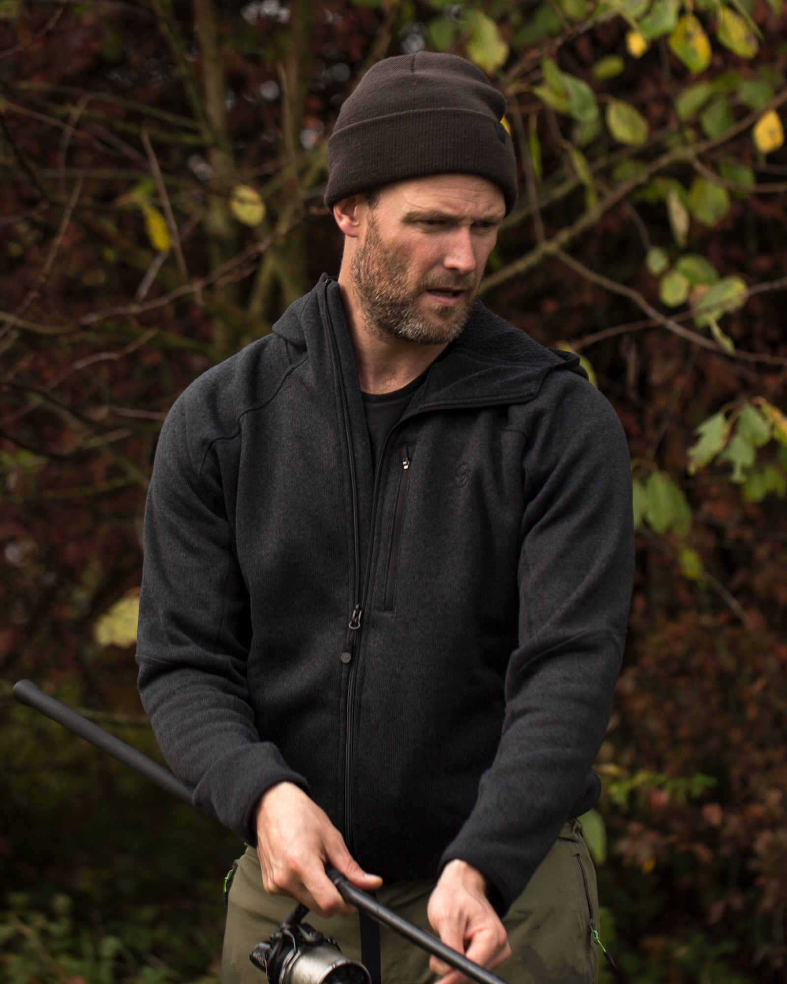 Korda polar fleece zip hoodie clearance