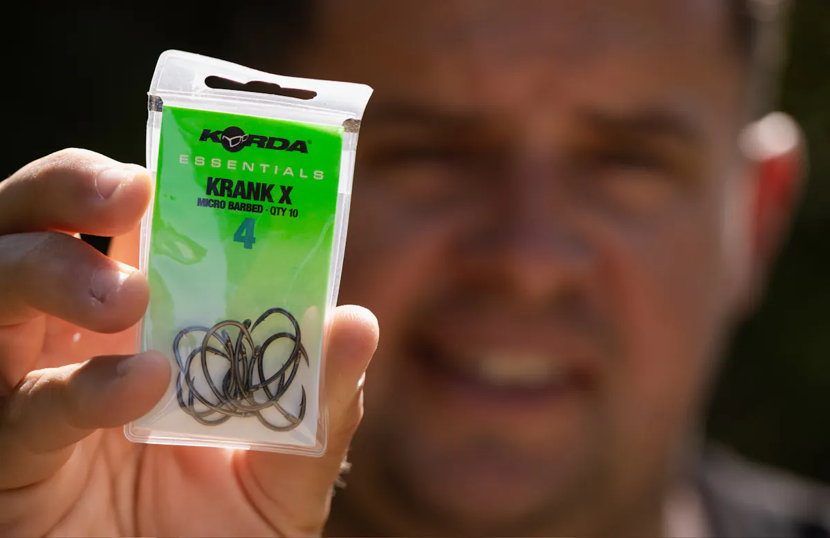 The Korda Essentials hooks have a very robust point that can potentially be used to land multiple carp