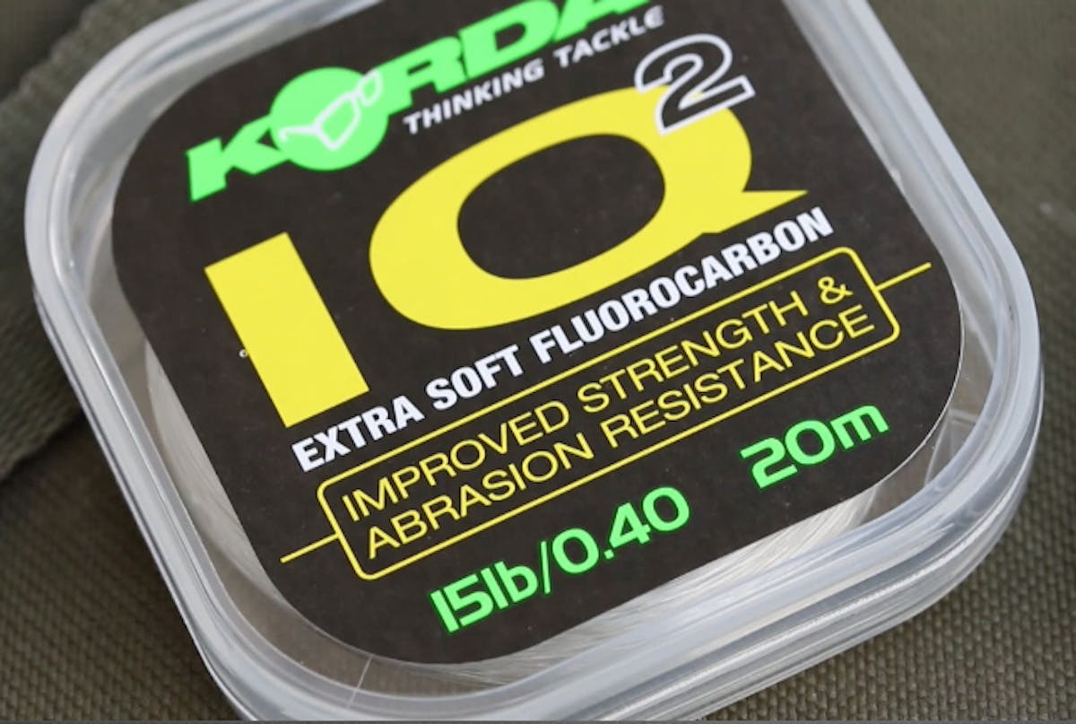 Korda IQ2 works well as a leader to pin everything down near your rig and is a popular choice