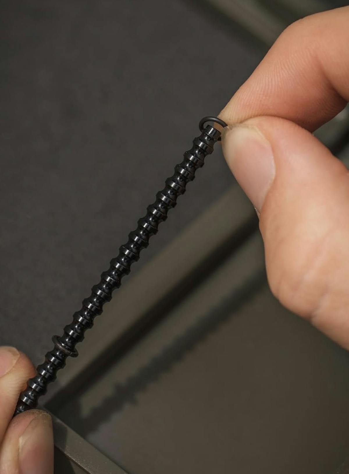 The hook retaining bar can be removed and rings added to it
