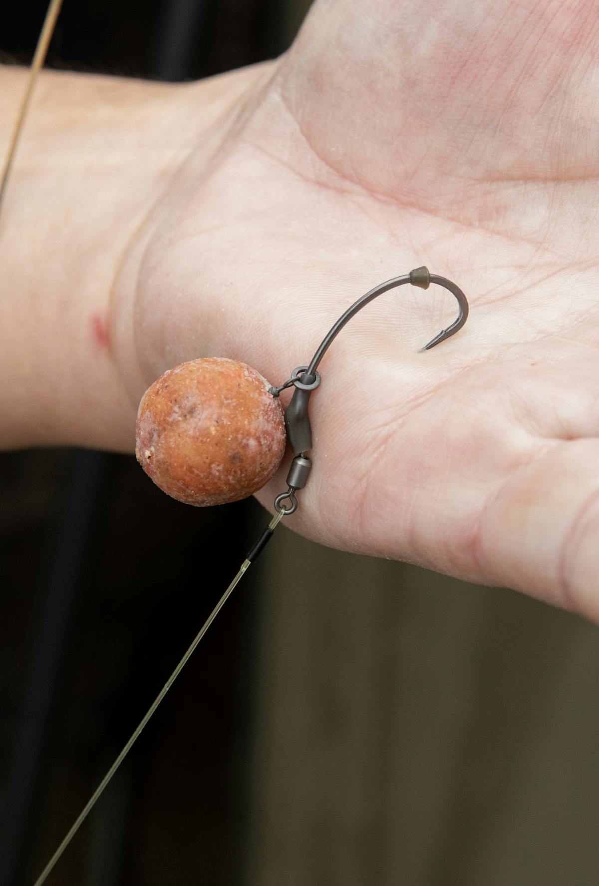 The Spinner hook flips over very fast and takes a hold in the mouth due to its aggressive shape