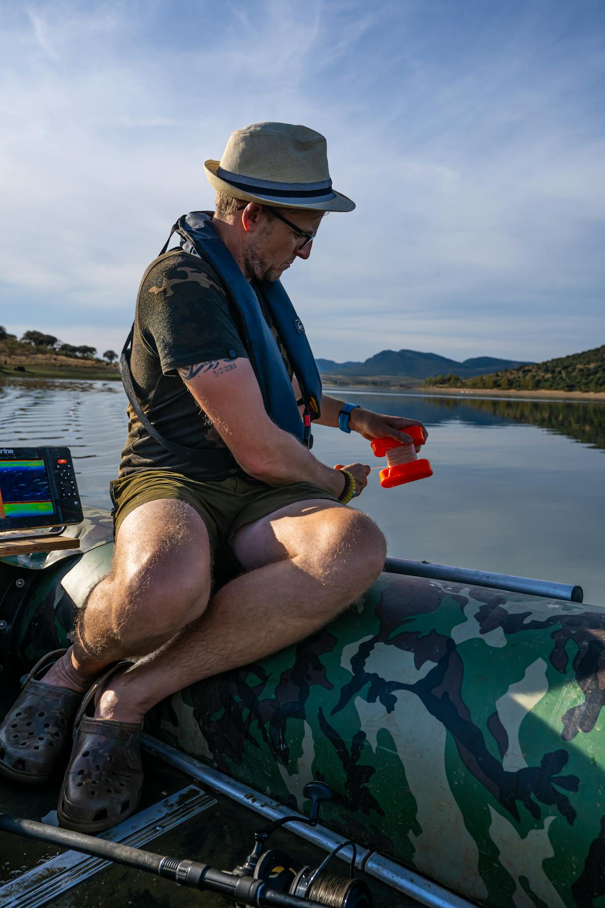 A comprehensive selection of carp fishing accessories are available when using boats, including H Blocks to make it easy to mark your spots