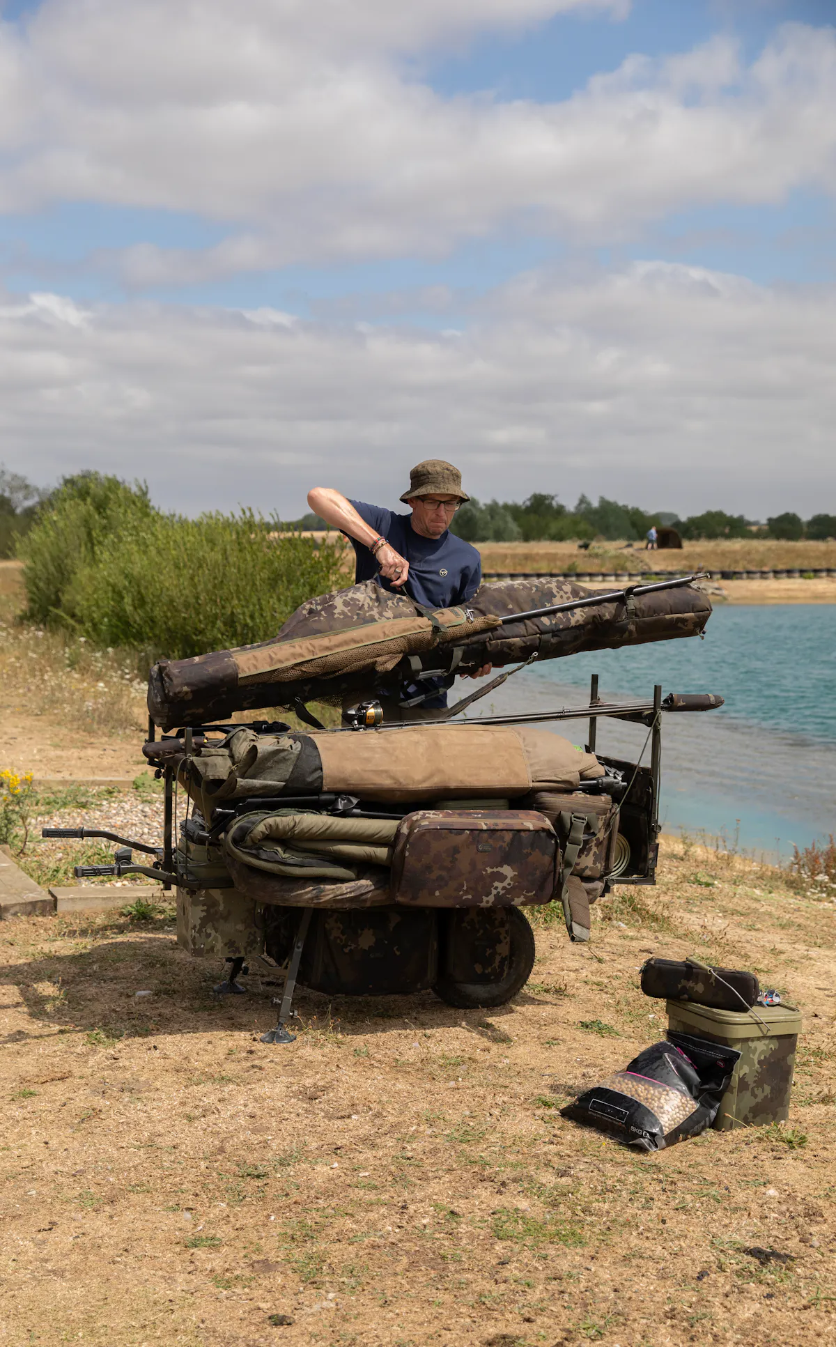Most carp anglers take quite a bit of kit, but much of it isn't essential to catching