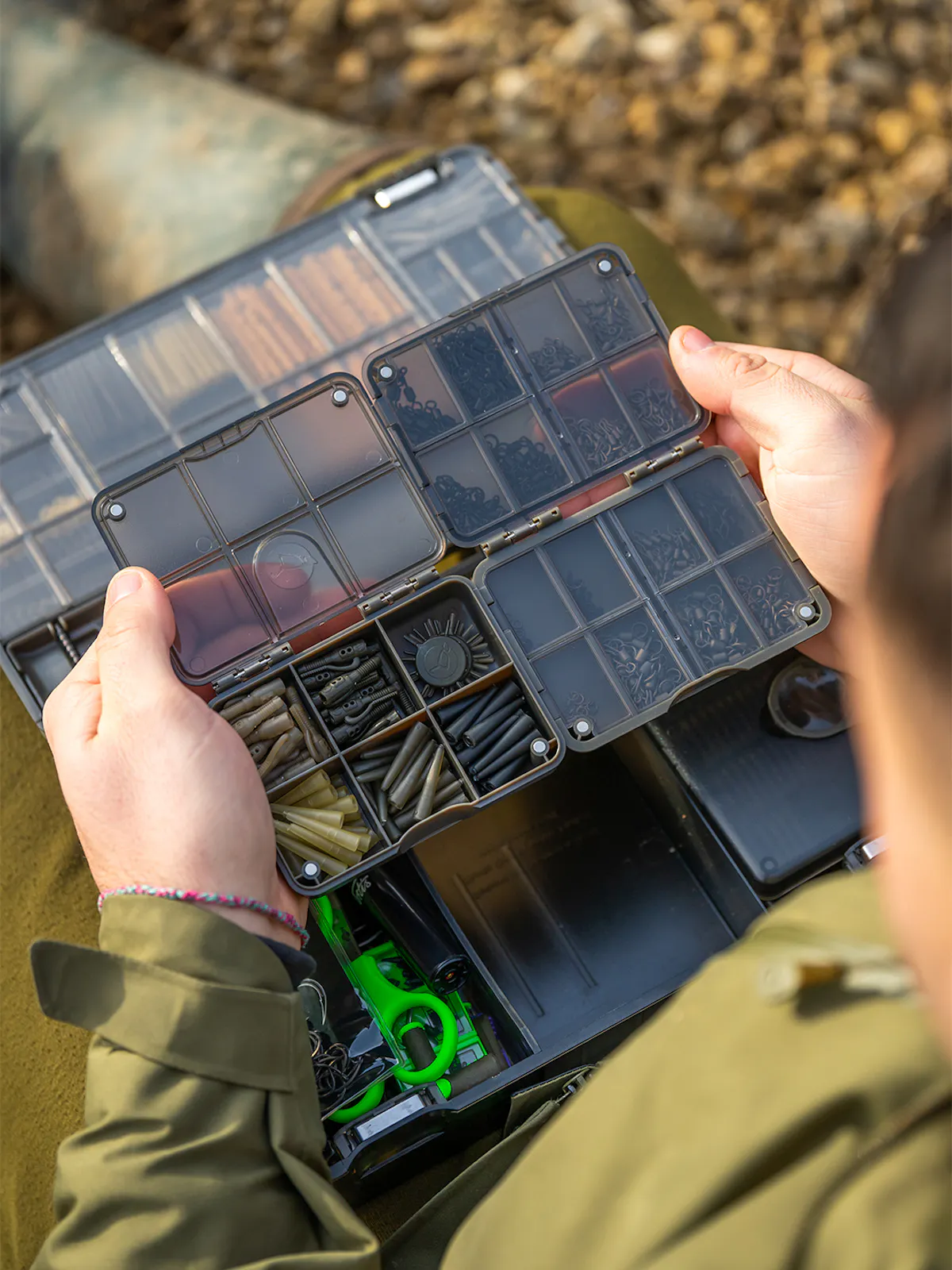 There is an almost endless variety of terminal tackle bits, but you can also fish effectively with just a handful of different items