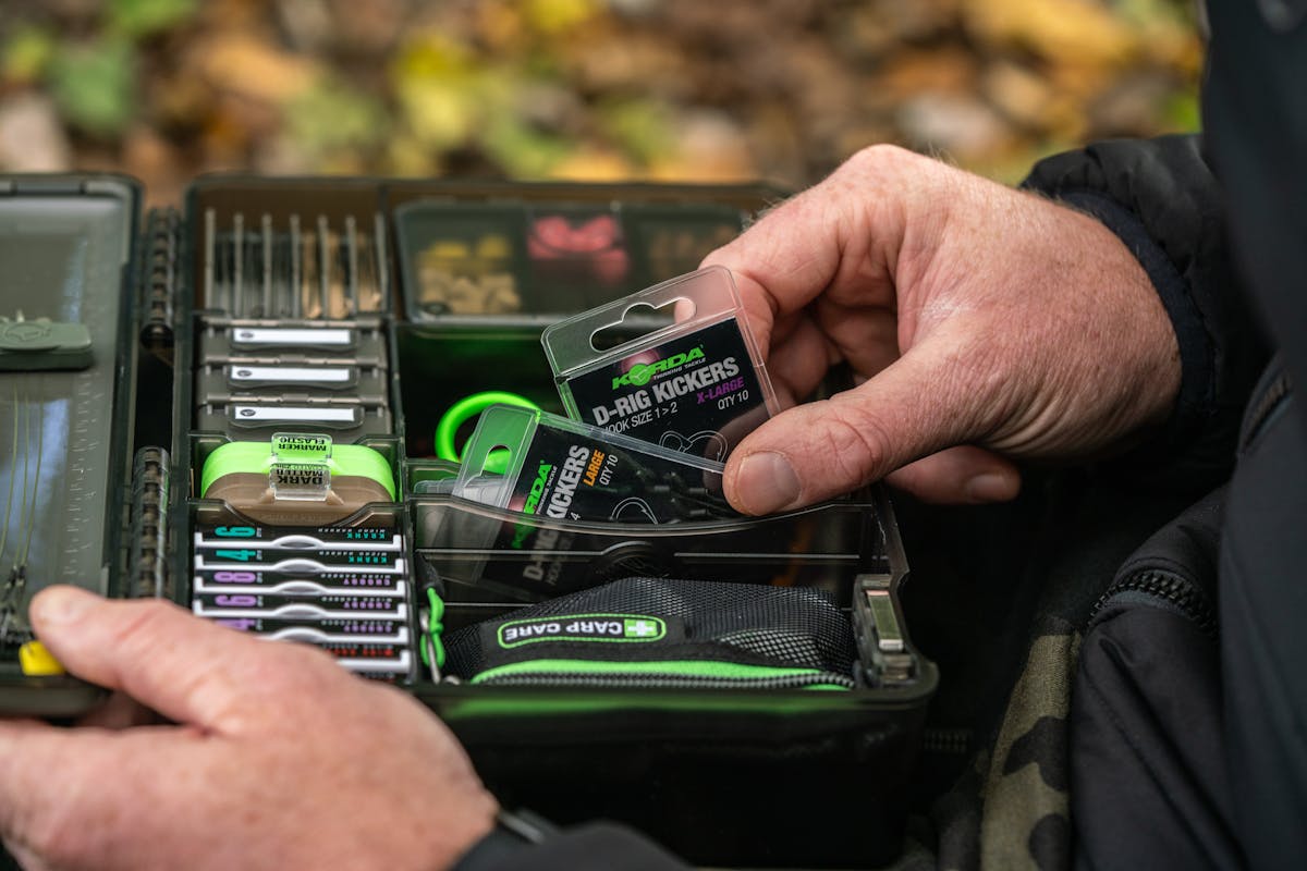 The Korda Tackle Box - the perfect solution for storing end tackle items