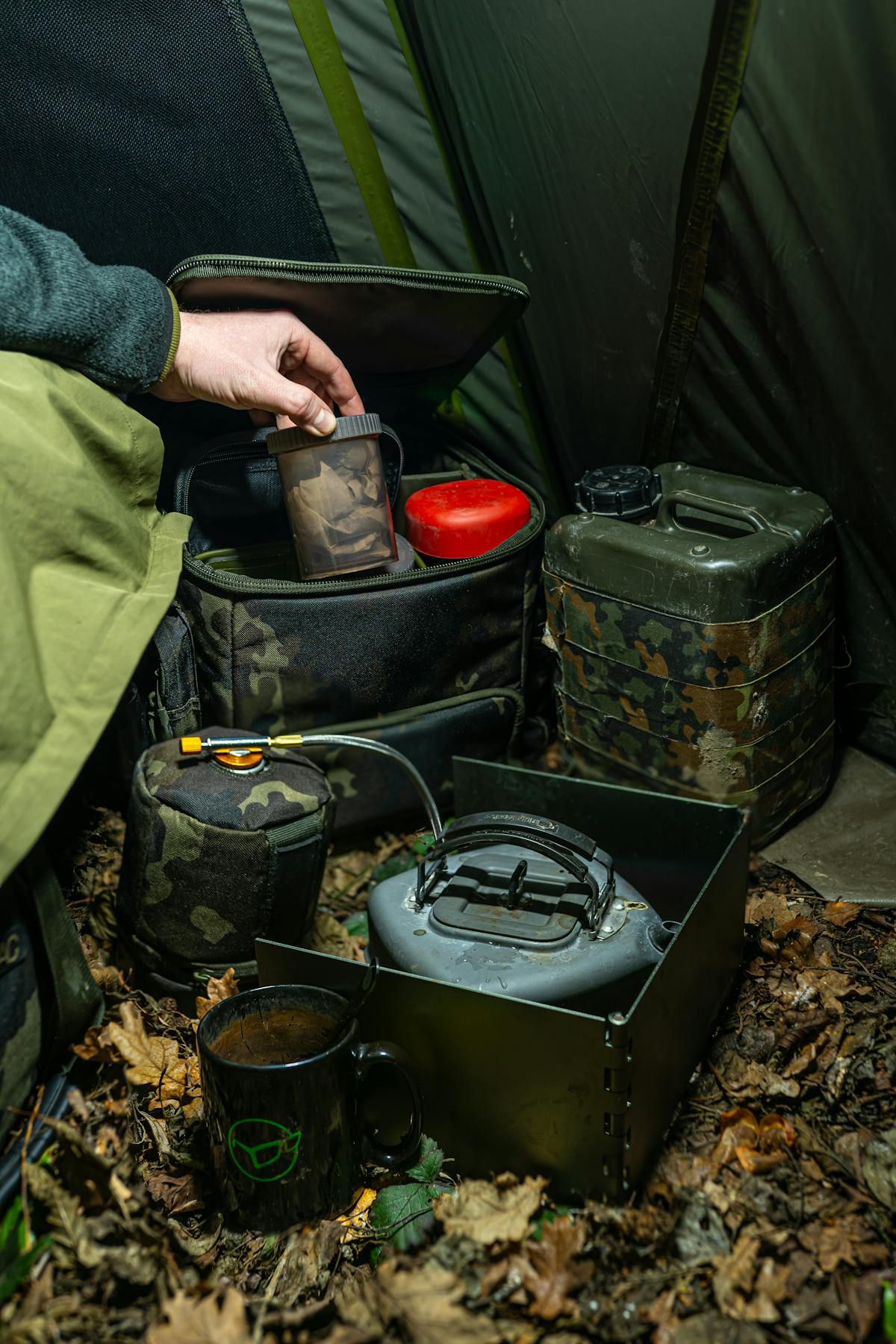 If you're only there for the night do you really need to cook a meal or can you make do with just your brew kit