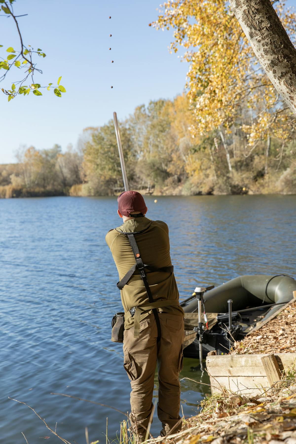 Fishing all three rods over a spread of boilies is a method that has caught plenty of big carp