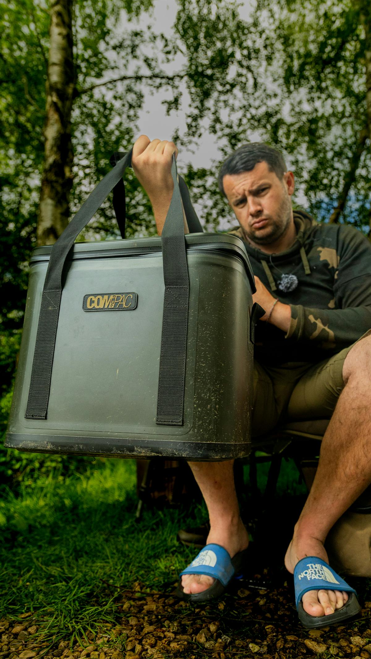 A cool bag such as the Korda Compac Cooler, and ice packs, are essential in warmer weather to keep your bait in good condition