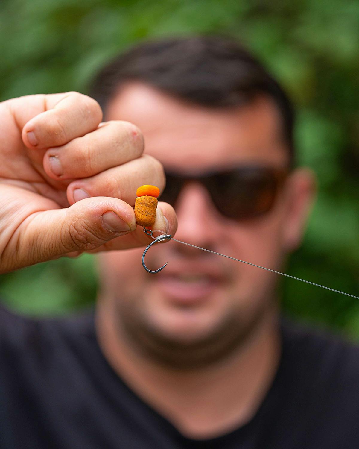 The type of hook link material you use tends to dictate how aggressively in-turned the hook eye can be