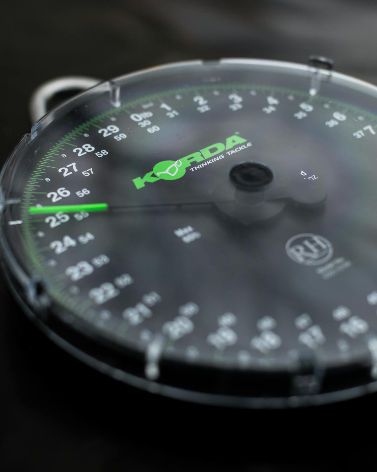 The Korda scales are made by Reuben Heaton from high quality materials that make them durable enough for angling and ensure they continue to measure the weight accurately