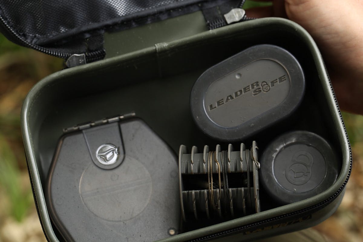 Leadcore and fused leaders can be stored on different different sizes of Leader Safe