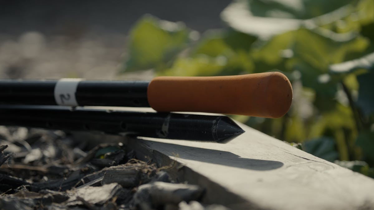 If you don't have access to a fish finder and the water isn't too deep, then a prodding stick is part of a comprehensive range of spot finding devices that carp anglers use