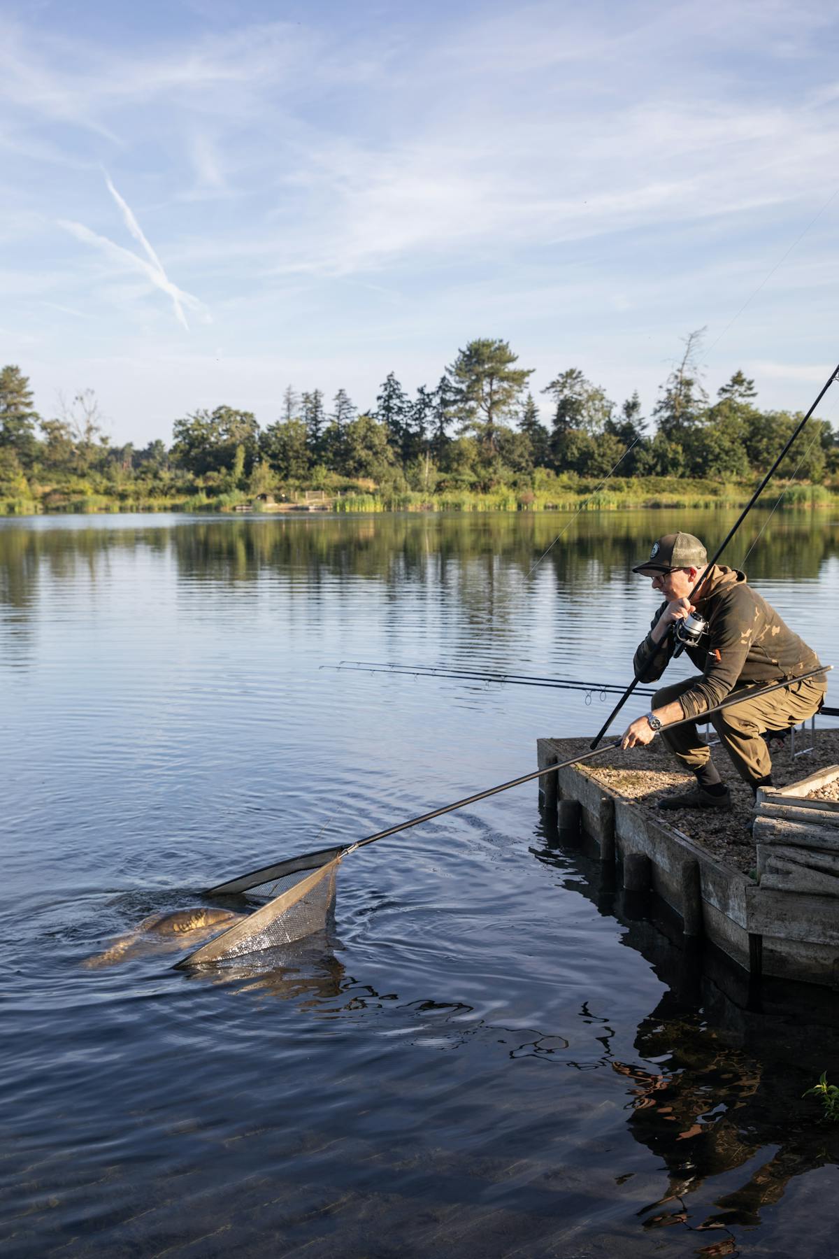 As soon as you lift the handle you want the arms and the net cord to lift as well, so the stiffer both the handle and arms are, the more responsive they will be