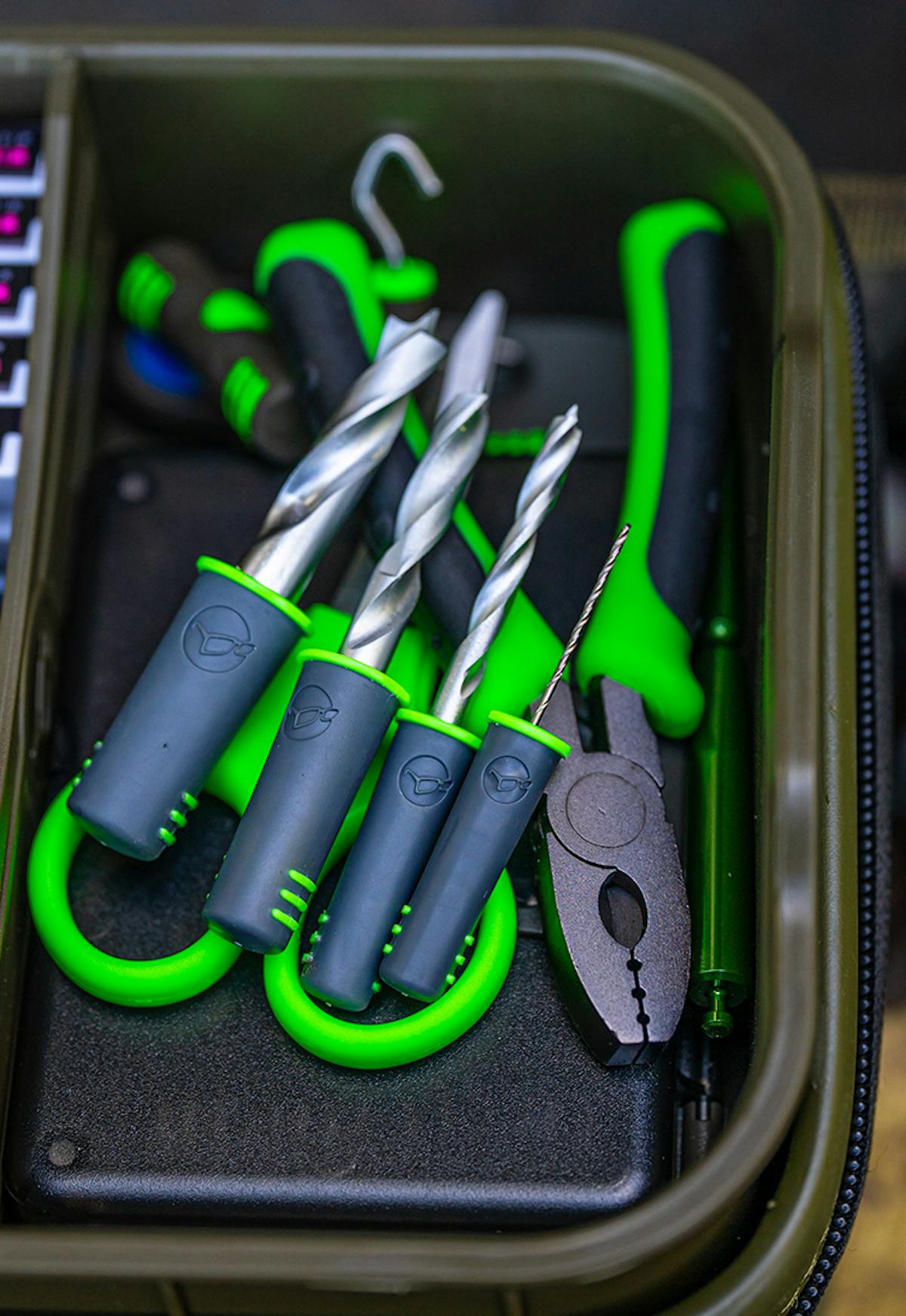Your collection of fishing tools should include bait drills, especially if you're interested in being able to create your own balanced baits, as Danny Fairbrass does