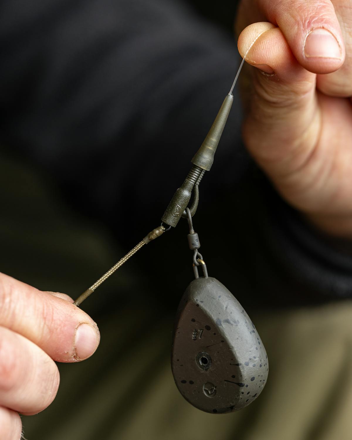 A Korda COG system combines the best of a lead clip with a maximum bolt effect