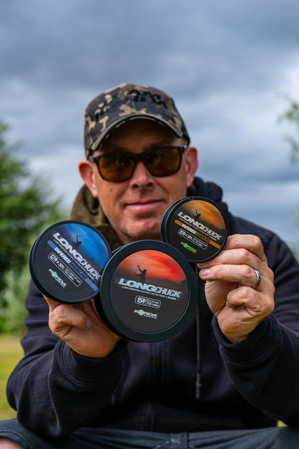 Korda has a large range of different types, diameters and breaking strains