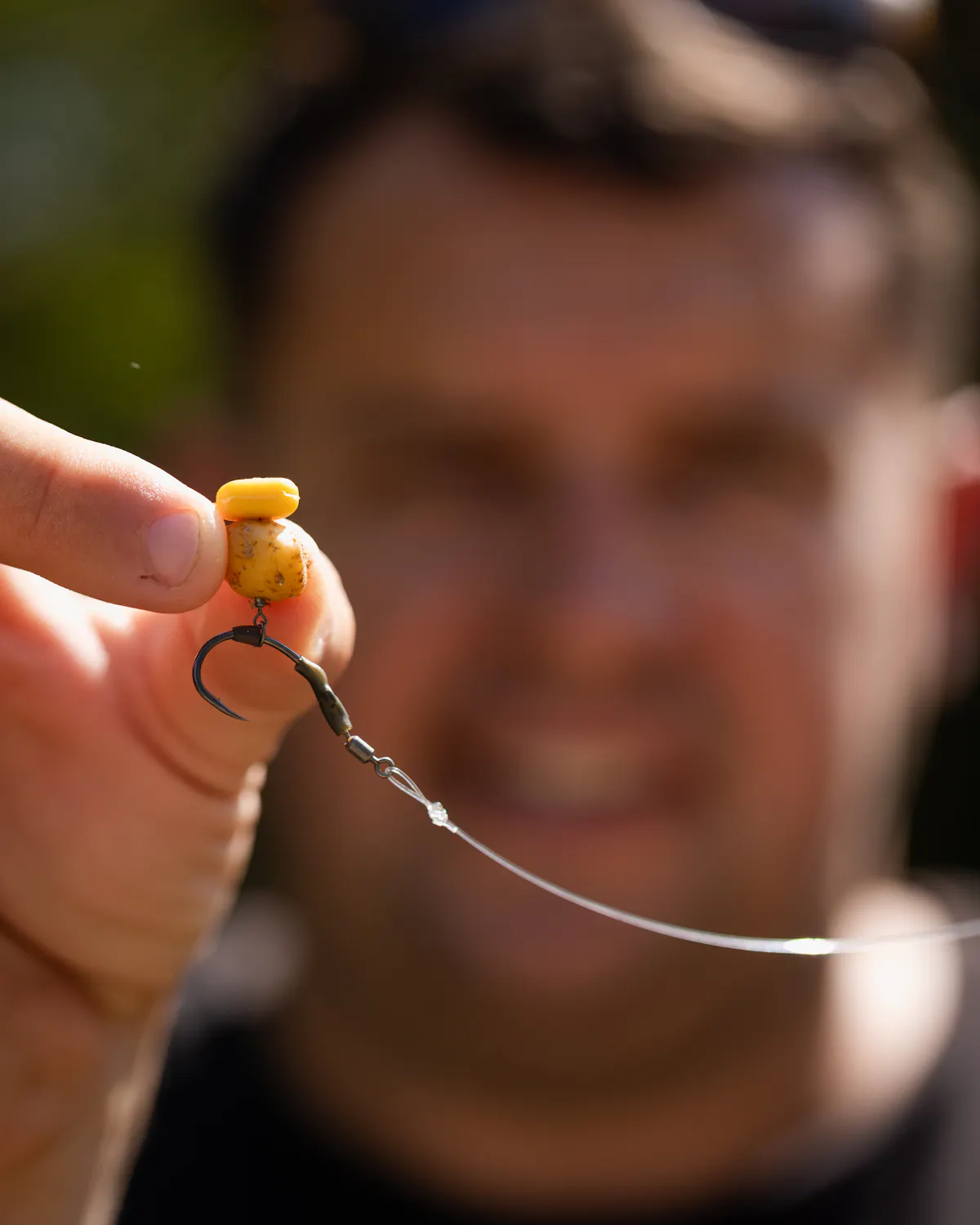 The spinner rig is actually much easier to set up than it looks, and can be crimped rather than knotted
