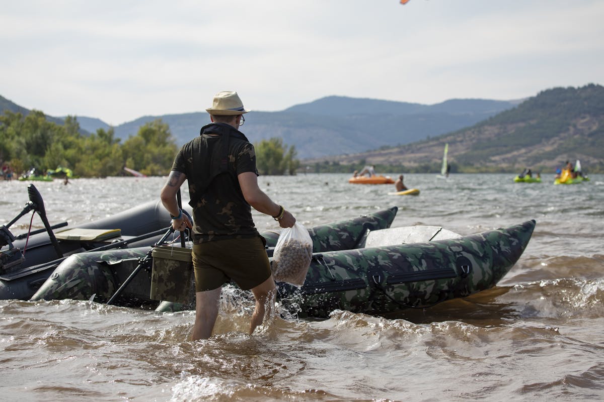 Some sort of anchor to keep your boat stationary in the margins makes things easier
