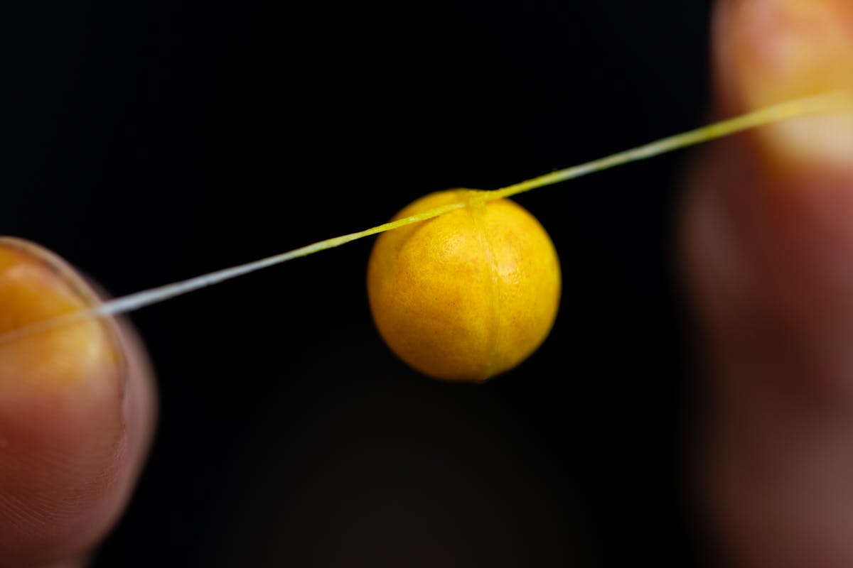 Unwaxed Bait Floss helps ensure that your bait can't slip out when using a lasso loop to attach it